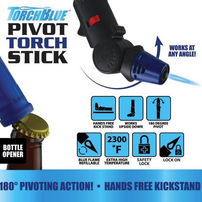 Torch Blue Pivot Stick