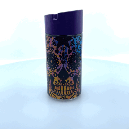 Full Print Glass Butt Bucket Ashtray- 6 Per Retail Ready Wholesale Display 22589 SMOKEZILLA