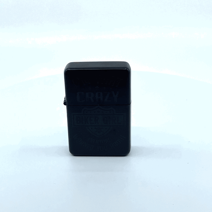 Matte Black Flip Torch Lighter - 12 Pieces Per Retail Ready Display 22381 SMOKEZILLA