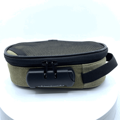 Smell Proof Small Canvas Lock Bag with Tool Organizer - 6 Pieces Per Retail Ready Display 23114 SMOKEZILLA