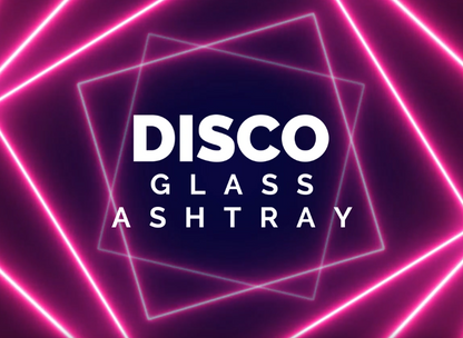 Disco Glass Ashtray