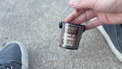 Printed Bucket Ashtray