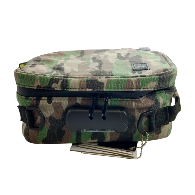 Smell Proof Canvas Locking Storage Bag – Smokezilla Shop