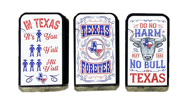 Texas Dual Torch Lighter 3 Pack