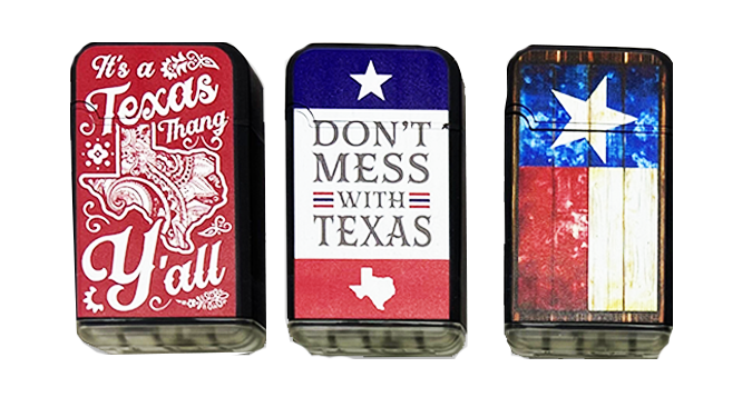 Texas Dual Torch Lighter 3 Pack