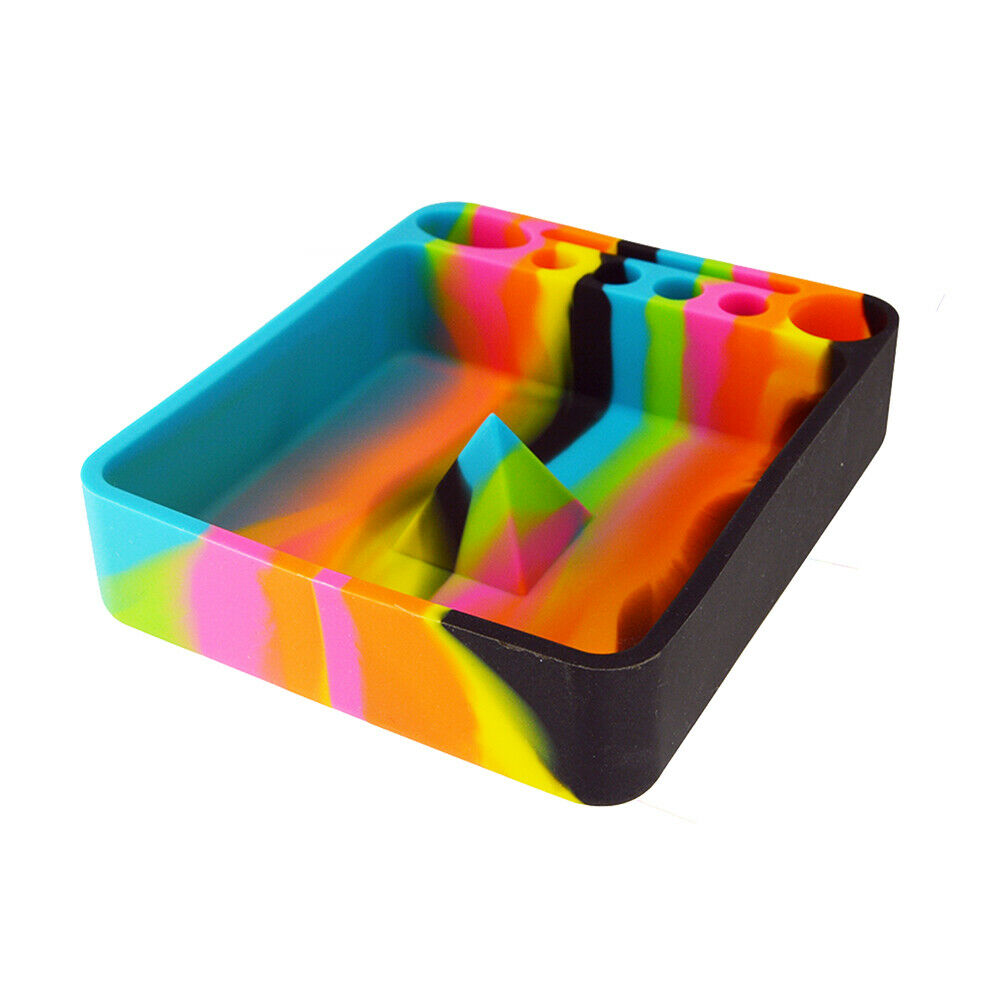 Small Pyramid Silicone Ashtray