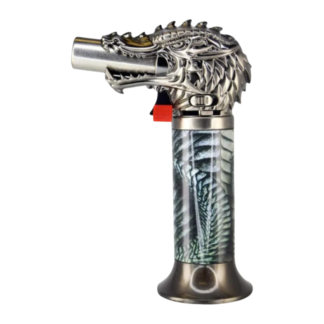 dragon cigarette lighter Mythical Classic Fluid Valentines Day Dual Flame Dragon Lighter