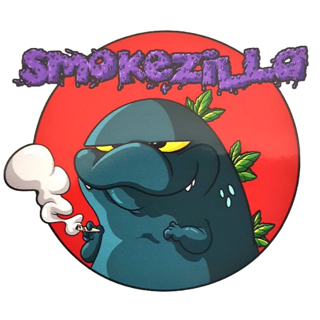 Smokezilla Stickers