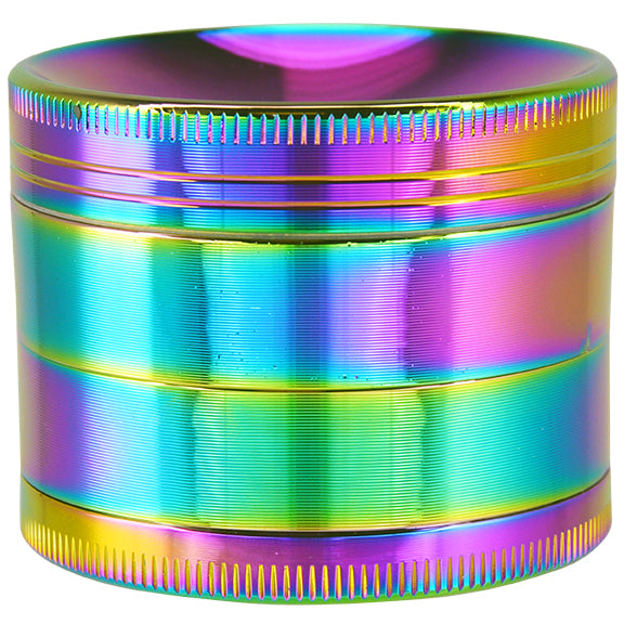Iridescent Rainbow 4-Piece Aluminum Grinder
